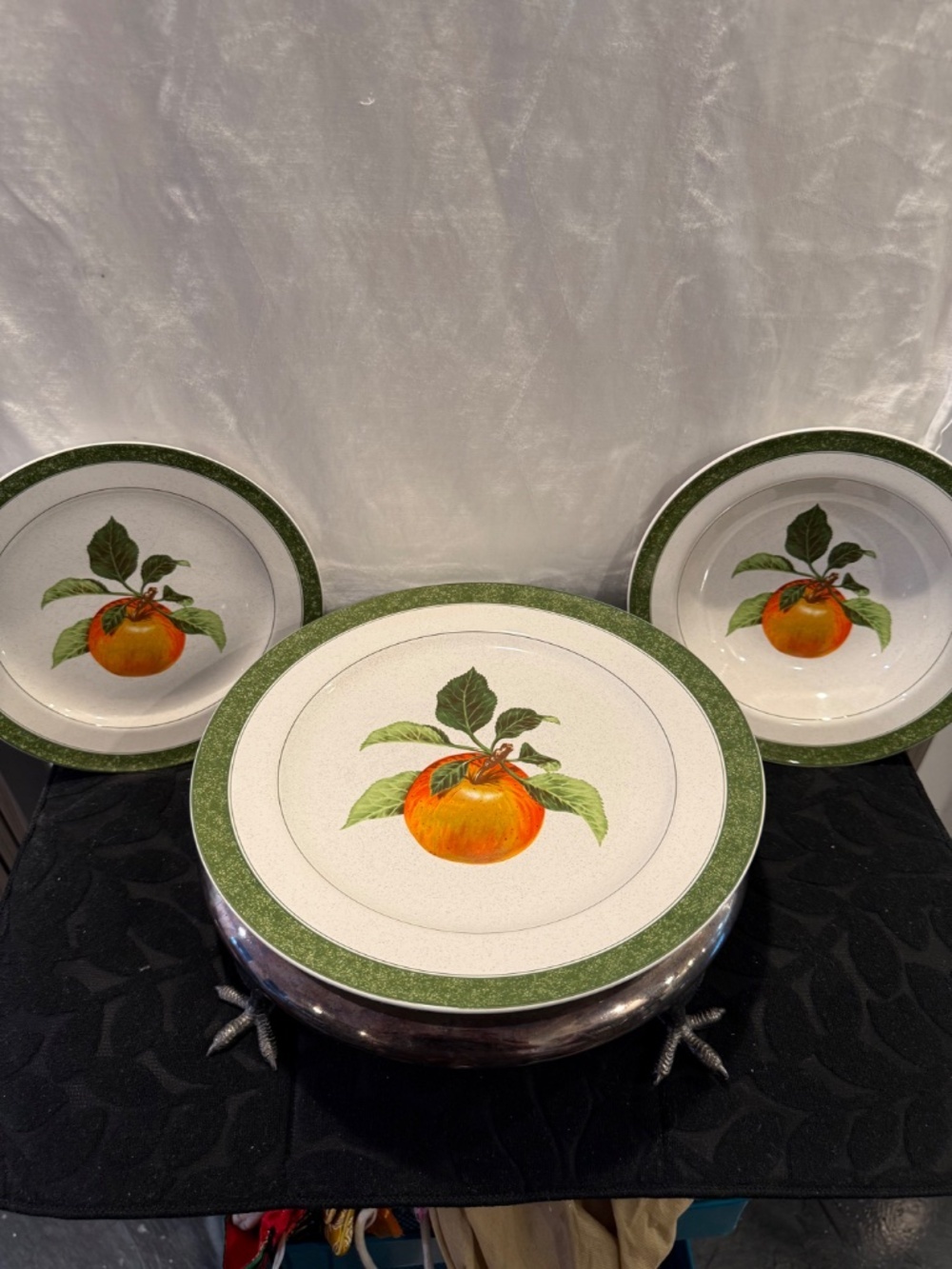 Vintage service for 4 fruit delight collection by Christopher Stuart Y2225 - Picture 12 of 14